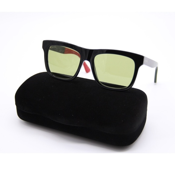 NEW SUNGLASSES GUCCI GG0158S 004 WAYFARER EYEWEAR - Picture 3 of 11